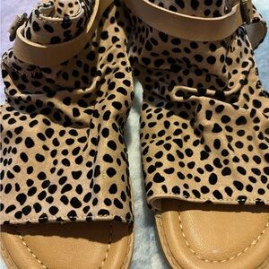 Leopard Print Women's Sandals